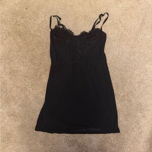 Urban Outfitters Black Lace mini dress
